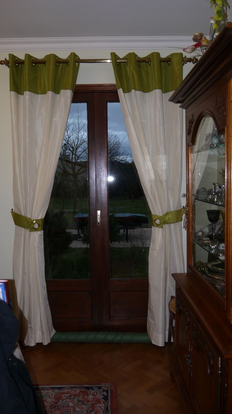 Doubles Rideaux Taffetas Bleu France – Occultants 140x240 Cm – Occasion